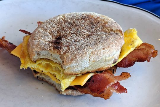 Restaurant Temecula - Bacon Cheese Muffin