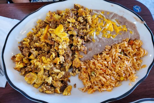 Yellow Basket Santa Ana - Chorizo Plate