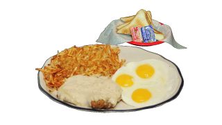 Chicken Fried Steak & Eggs Breakfast